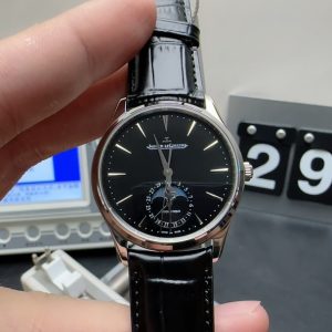 jlc master control black super clone watch aps factory moon phase 1