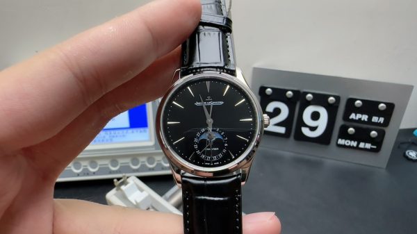 jlc master control black super clone watch aps factory moon phase 1