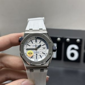 new royal oak offshore super clone watch aps factory audemars piguet 15710 white plate 1