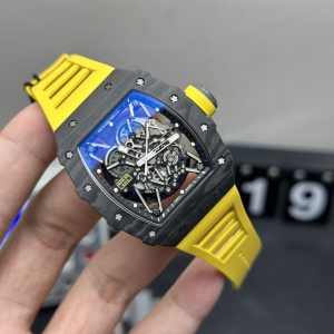 Richard Mille rm35-02 Super Clone Watch ZF Factory Carbon Fibre Skeleton 1