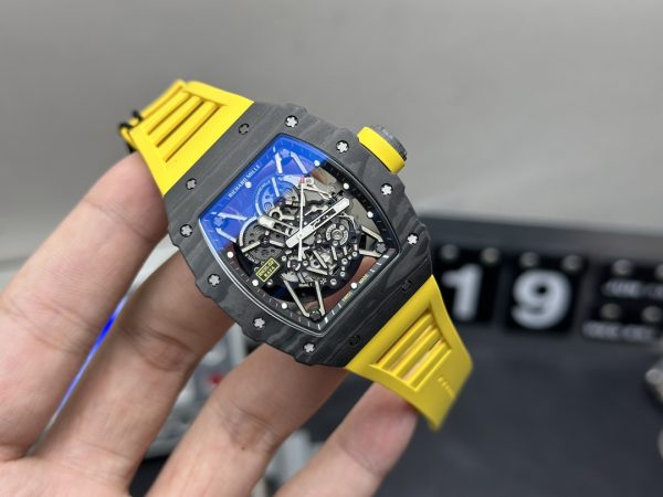 Richard Mille rm35-02 Super Clone Watch ZF Factory Carbon Fibre Skeleton 1