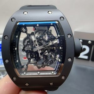 Richard Mille RM055 black Super Clone Watch BBR Factory Ceramic 1