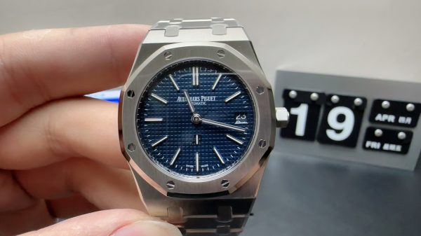 ap royal oak 39mm super clone watch zf factory 15202ip blue 1