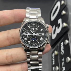 longines master collection black super clone watch gs factory moon phase 1