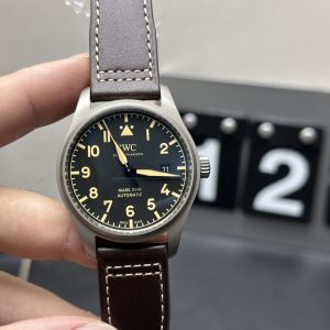 iwc titanium pilot super clone watch v7 factory mark xviii iw327006 1