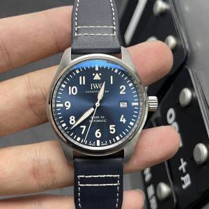 iwc pilot mark super clone watch v7 factory 41mm blue disc mechanical 1