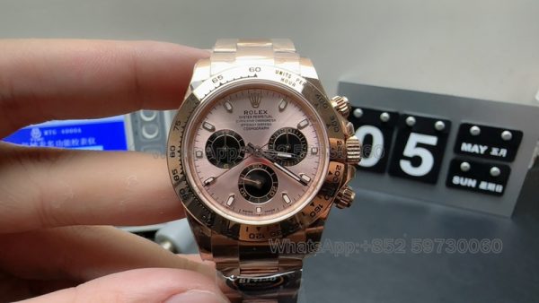 rolex daytona oyster perpetual gold super clone watch bt factory men 4130 1