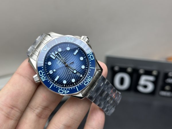 omega seamaster 42mm super clone watch vs factory 300m dive 1