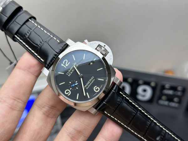 panerai luminor black super clone watch vs factory pam1312 1