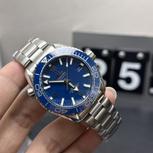 blue seamaster super clone watch vs factory omega 600m mechanical 1