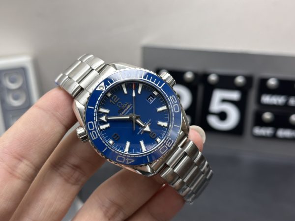 blue seamaster super clone watch vs factory omega 600m mechanical 1