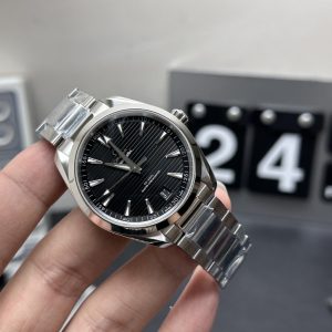 omega seamaster black super clone watch vs factory 150m mechanical 1