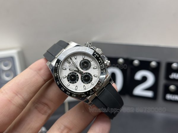 rolex daytona super clone watch bt factory men's 4130 meteorite dial 1