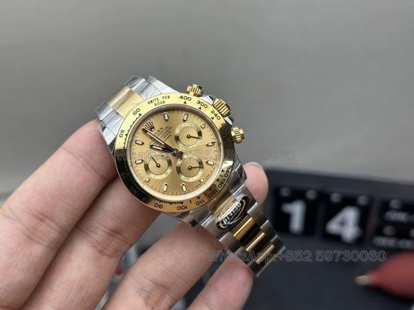 rolex daytona perpetual oyster super clone watch bt factory men's 116503 between yellow gold 1