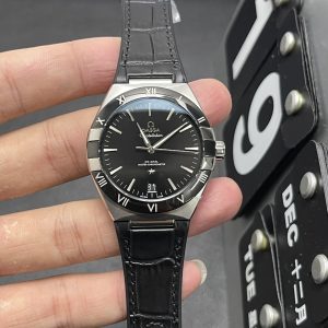 constellation blue super clone watch vs factory omega 41mm 1