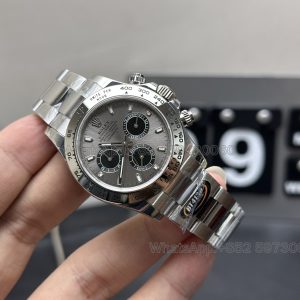 oyster perpetual rolex daytona super clone watch bt factory men's 4130 grey 2