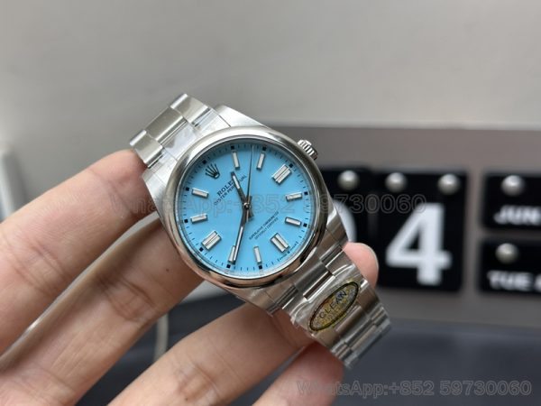 rolex tiffany super clone watch 3130 movement men 41mm clean factory mechanical waterproof 1