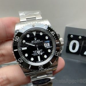 rolex submariner date 116610ln super clone watch clean factory men's 40mm black discs 1