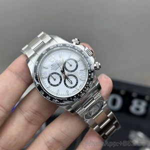 Daytona Super Clone Watch Rolex 126500 Panda Di 4131C Factory Mechanical Waterproof Chronograph 1