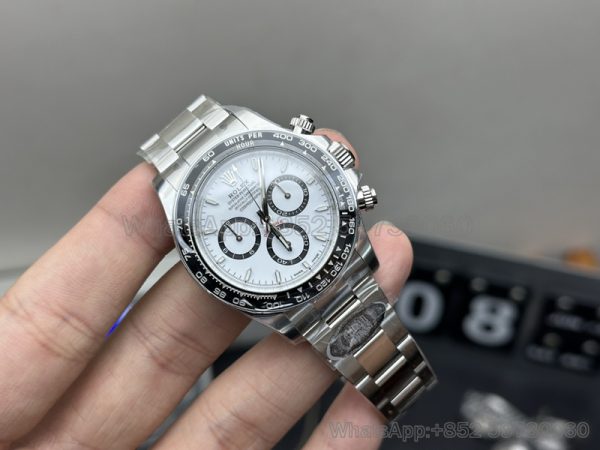 Daytona Super Clone Watch Rolex 126500 Panda Di 4131C Factory Mechanical Waterproof Chronograph 1