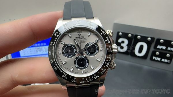 rolex oyster perpetual daytona price super clone watch 4130 men's 116519 cement grey clean factory mechanical timekeeping 1