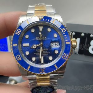 rolex submariner blue gold super clone watch cleaning factory 116613 for men 1