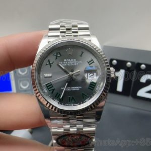 rolex 36 mm datejust super clone watch clean factory men 126234 1