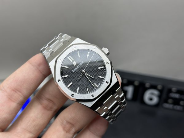 audemars piguet royal oak super clone watch aps factory 15500 black 1