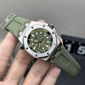 audemars piguet offshore super clone watch aps factory 15720 green 1