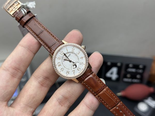 jaeger lecoultre rendez vous super clone watch aps factory rose gold 1