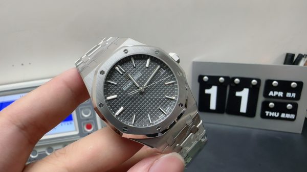 ap oak super clone watch aps factory 15500 grey disc v2 edition mechanical 2