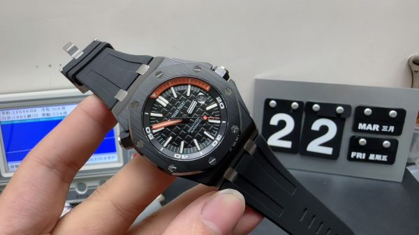 royal offshore super clone watch aps factory audemars piguet 15707ce black dial 2