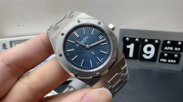 ap royal oak 39mm super clone watch zf factory 15202ip blue 2