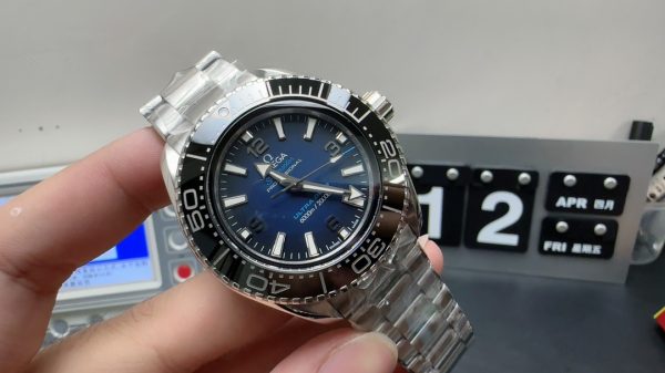 seamaster planet ocean 6000m super clone watch vs factory omega sea king 2