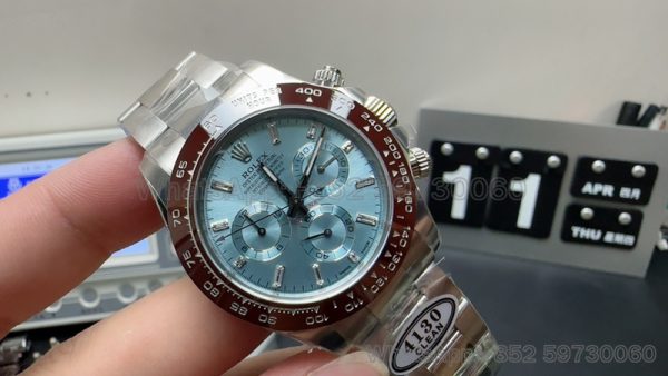 rolex daytona blue super clone watch clean factory men 116506 2