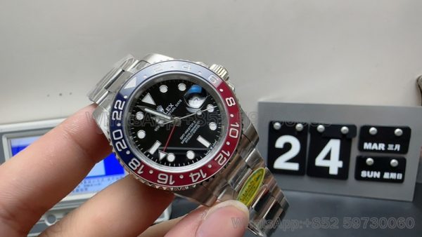 rolex pepsi meteorite gmt master ll super clone watch cleaning factory men's cola ring 2