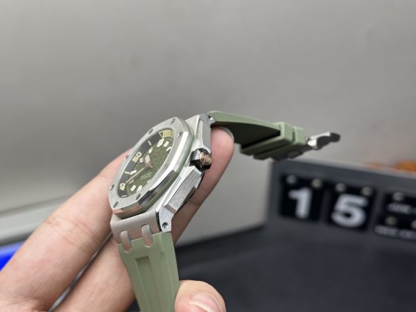 audemars piguet offshore super clone watch aps factory 15720 green 4