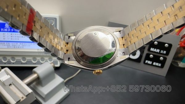 datejust 36mm gold super clone watch vs factory men's rolex mechanical5