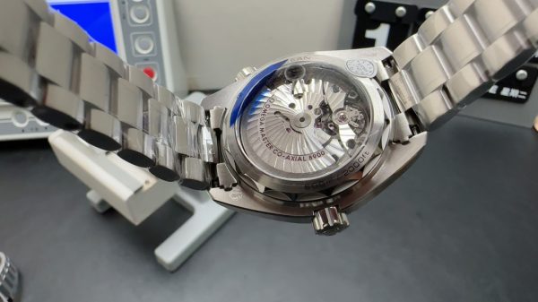 seamaster 600 super clone watch vs factory omega quarter orange 5