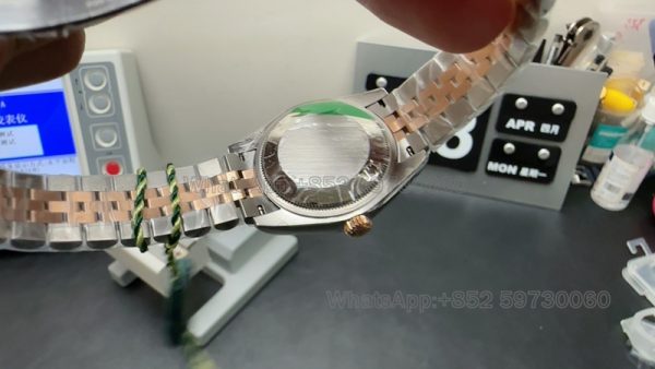 lady datejust 31mm rolex super clone watch gs factory rose gold mechanical 4