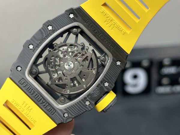 Richard Mille rm35-02 Super Clone Watch ZF Factory Carbon Fibre Skeleton 6