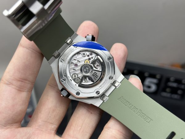 audemars piguet offshore super clone watch aps factory 15720 green 5