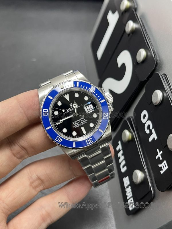 rolex submariner blue dial super clone watch vs factory 41mm for men3