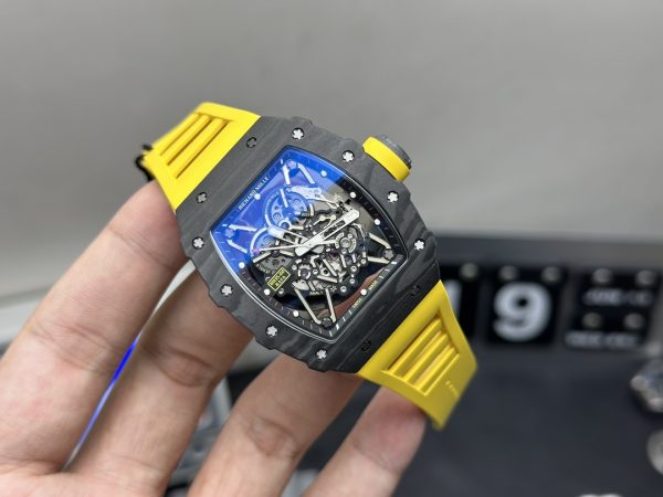 Richard Mille rm35-02 Super Clone Watch ZF Factory Carbon Fibre Skeleton 3