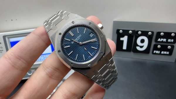 ap royal oak 39mm super clone watch zf factory 15202ip blue 3