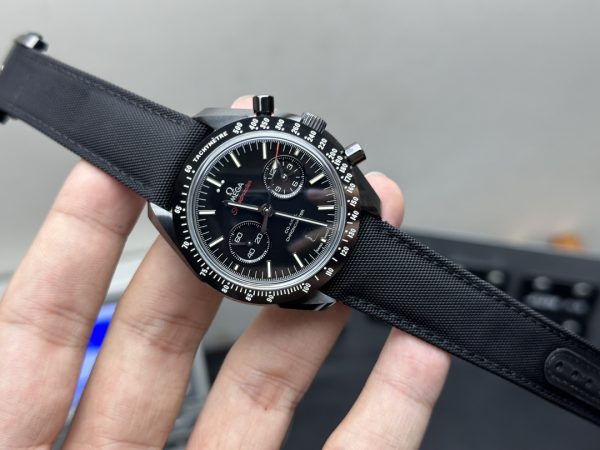 omega speedmaster watch super clone om factory dark side of the moon mechanical 3