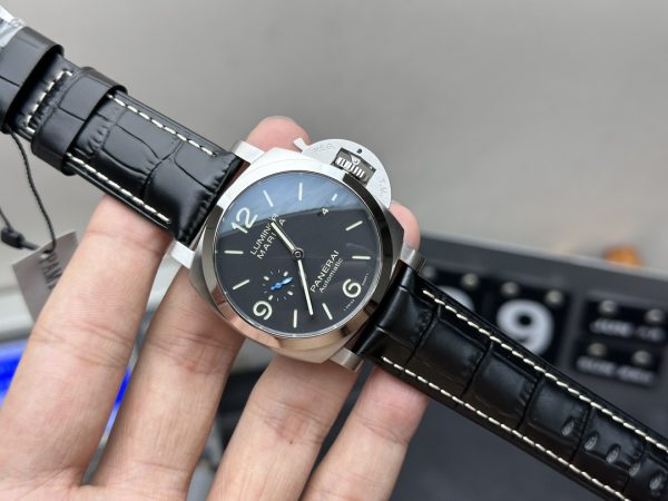 panerai luminor black super clone watch vs factory pam1312 3