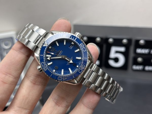 blue seamaster super clone watch vs factory omega 600m mechanical 3