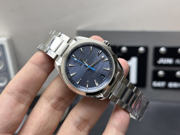 omega seamaster automatic super clone watch vs factory omega 150m blue 3