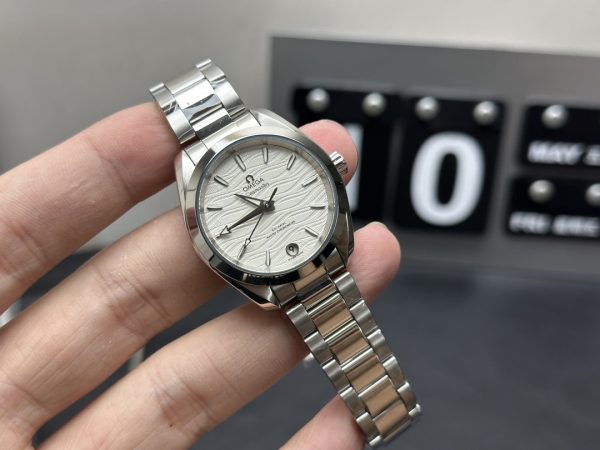 omega seamaster aqua terra 34mm super clone watch vs factory ladies mechanical 3